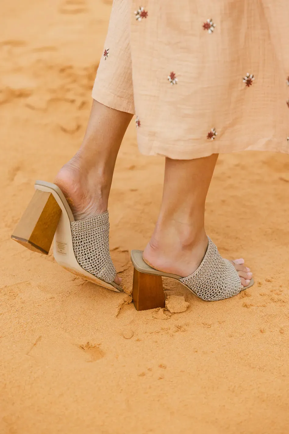 Steve Madden Realize Heels in Taupe