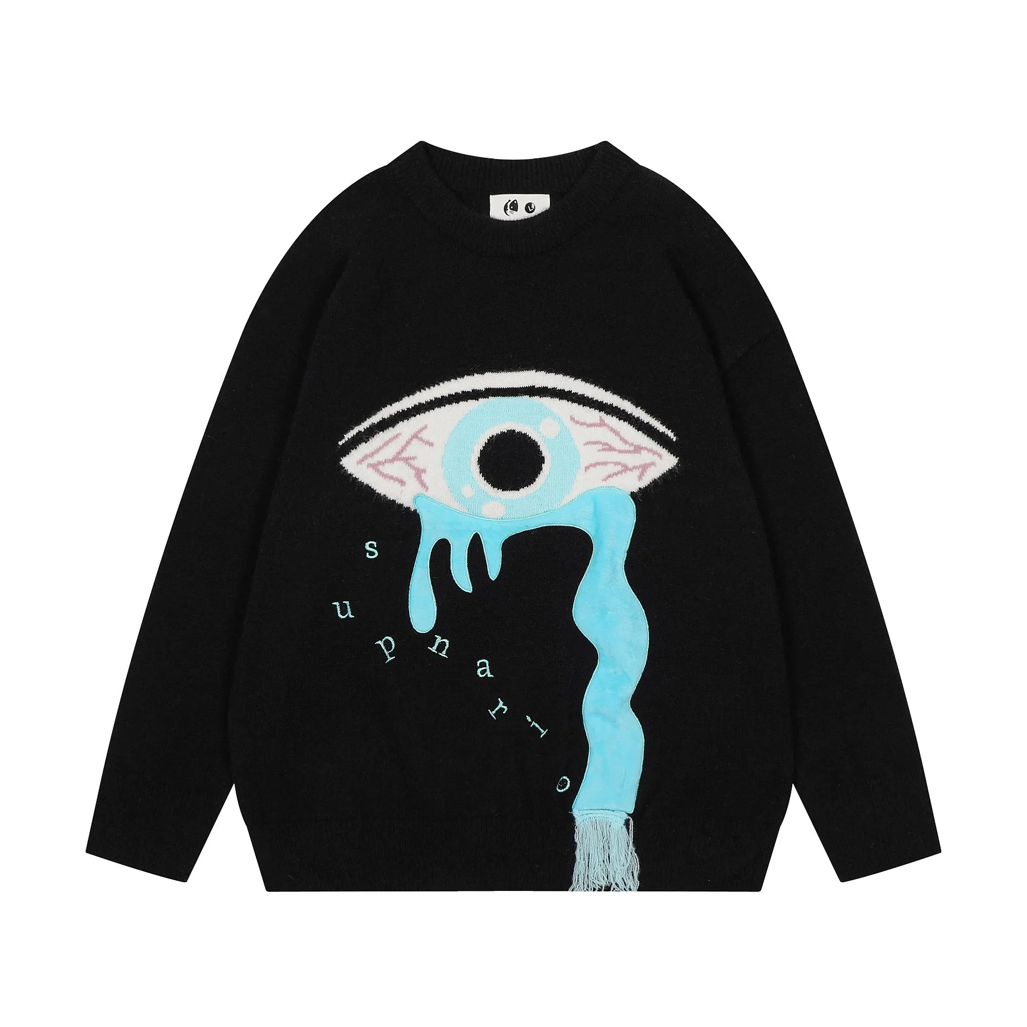 Tearful Eye | High Street Graphic Knit Sweater