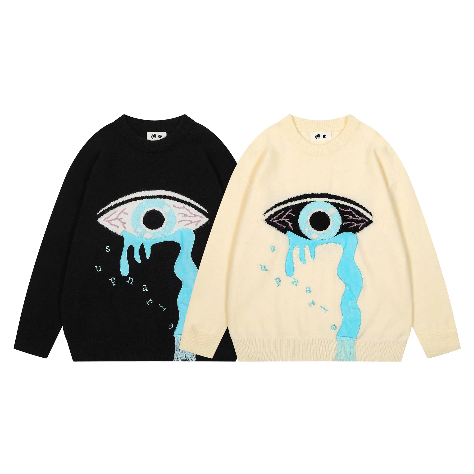 Tearful Eye | High Street Graphic Knit Sweater