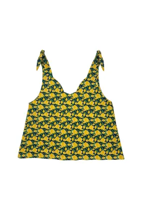 Tie Top Tank - Yellow Tulip