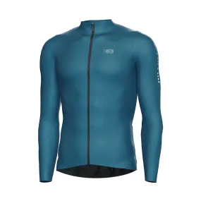 Transcend Men Fleeced Winter Long Sleeve Cycling Jersey