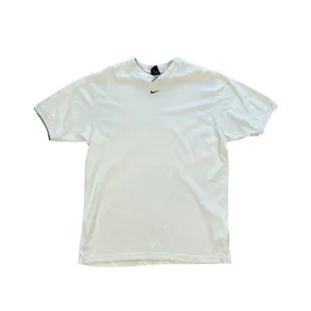 Vintage 90s Cream Nike Tee - Large