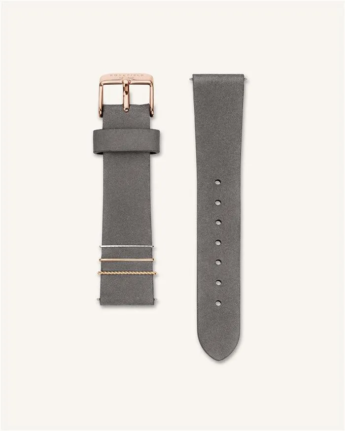 West Village Grey   Strap Gift Set