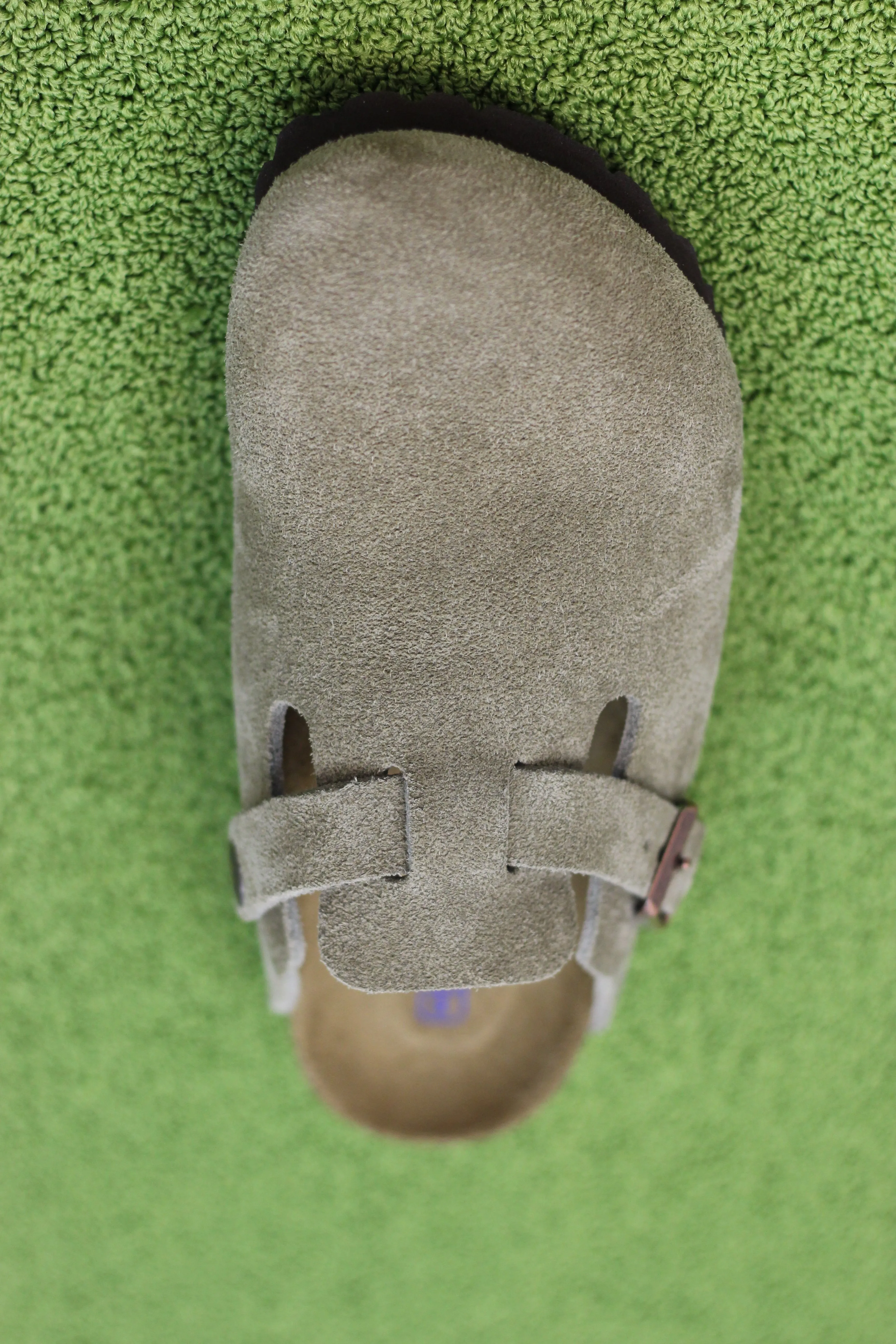 Women's Boston Clog - Taupe Suede