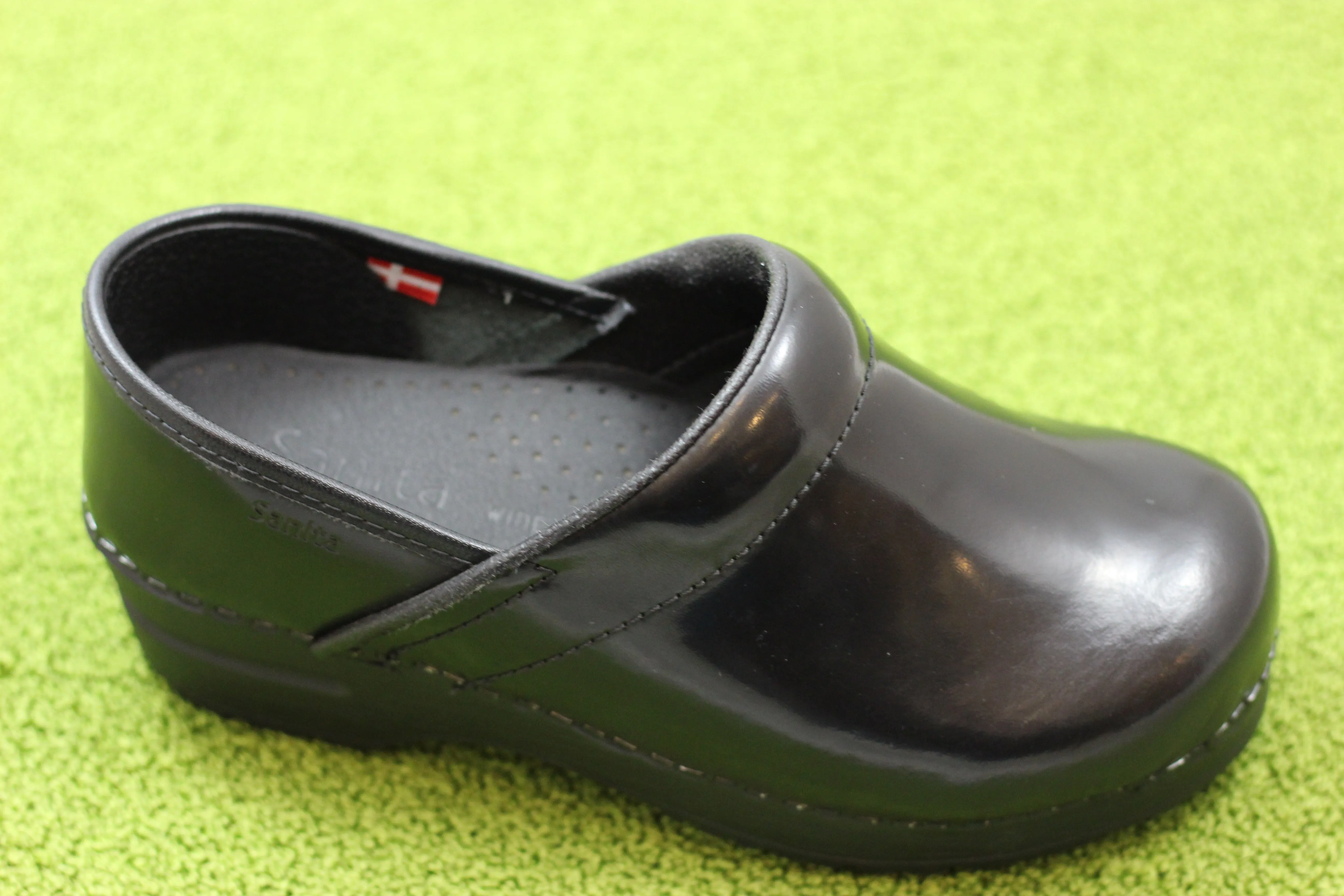 Women's Cabrio Clog - Black Leather